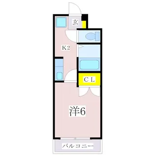 ブルースター上本町【2階】の間取り