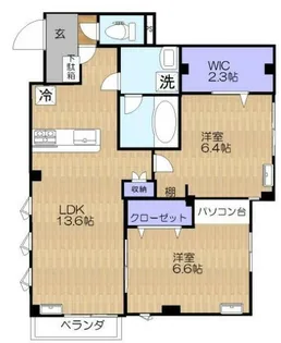 WJ・W 26【1階】の間取り