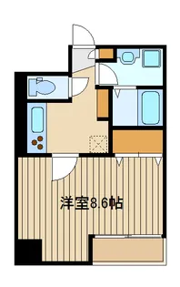 クレールドゥマン【5階】の間取り