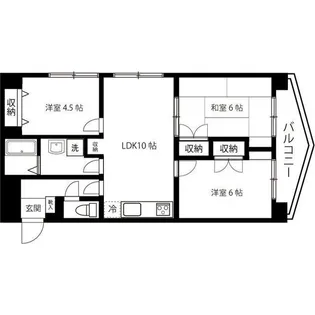 アソシエール護国寺【2階】の間取り