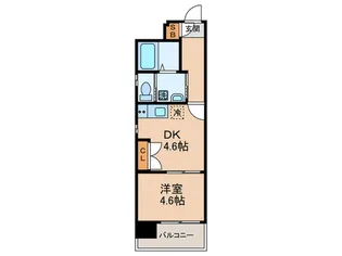 NEXT STAGE関目【8階】の間取り