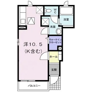 彩雲III (サイウン)【1階】の間取り