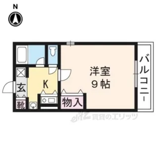 ルネッサンス・アン【4階】の間取り
