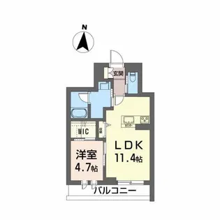 ラ プリエ【3階】の間取り