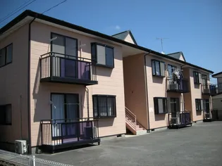 レジデンスサトウII【2階】の外観