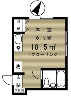 ハイツエッセンシア【2階】の間取り