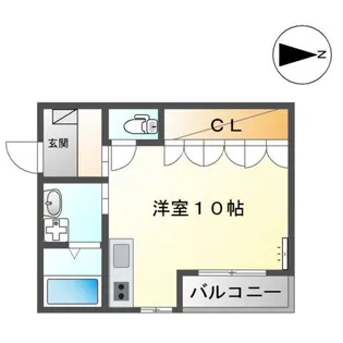 Pure Heart (ピュア ハート)【2階】の間取り