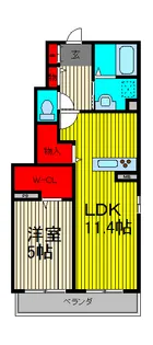 サングランドソレイユ【1階】の間取り