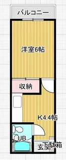 ハニーハイツ【2階】の間取り