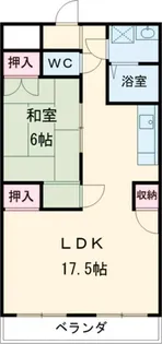 プラムガーデン【4階】の間取り