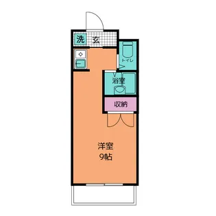 ライフモリ7号館【2階】の間取り