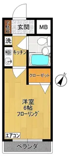 リンドウマンション若葉台【3階】の間取り