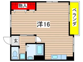 ひまわりやごと【2階】の間取り