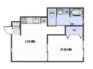 ルガル【1階】の間取り