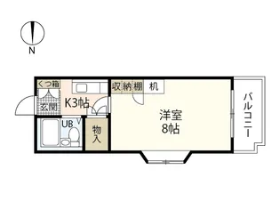 藤崎ビル3【3階】の間取り