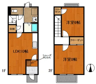 愛知県春日井市出川町4【一戸建】の間取り