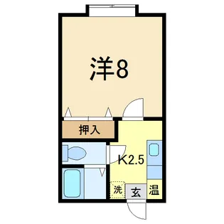 ピュアグリーンハイツ【1階】の間取り