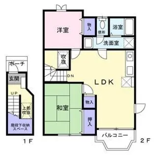 ベリエセゾンB【2階】の間取り