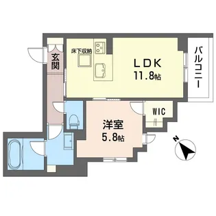 【新築】エクラージュ【SHM】【1階】の間取り