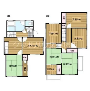 神奈川県横浜市戸塚区吉田町【一戸建】の間取り