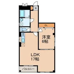 ブルーハーツ院内【3階】の間取り