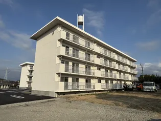 松高マンションA棟【2階】の外観