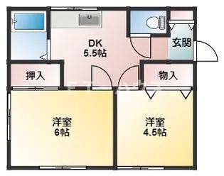 千葉県船橋市中野木1【一戸建】の間取り