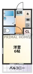 第10セントラルコーポ反町【3階】の間取り