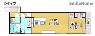 D-residence安立【3階】の間取り