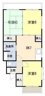 イズミコーポ【2階】の間取り