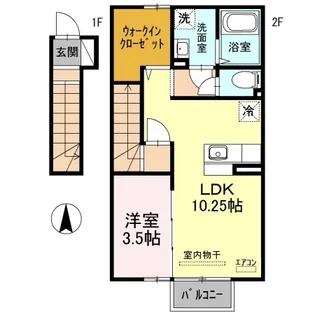 カメリアの間取り