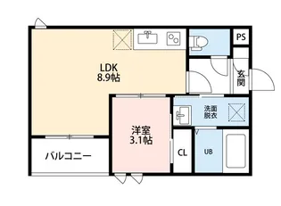 REGALEST Cannan Goodland【1階】の間取り