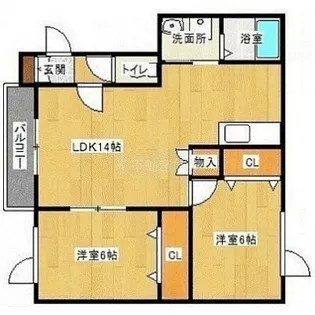 レインボーハウスTwinreefs【1階】の間取り