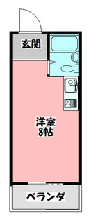 フォルム太子橋【2階】の間取り