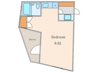 ヒルサイド初台【2階】の間取り