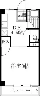 フェンリル穂積A【3階】の間取り