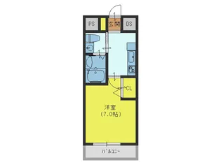 大阪府大阪市生野区巽北1【マンション】の間取り