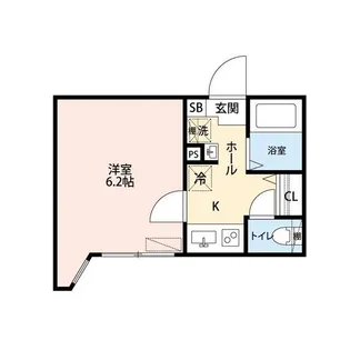 グランクオール竹ノ塚【2階】の間取り