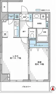 東京都墨田区本所3【マンション】の間取り