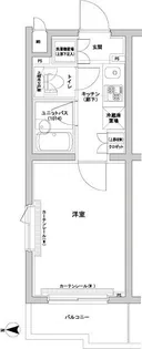 ルーブル蒲田本町【1階】の間取り