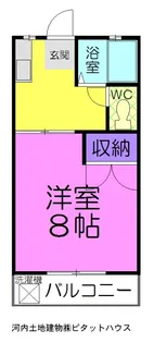 サングリーン・コジマ【1階】の間取り