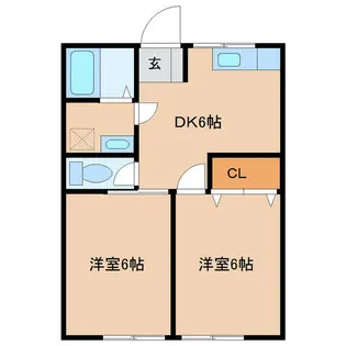 ミキハウス庄内【1階】の間取り