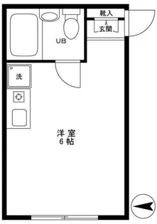 アスパ上板橋【1階】の間取り