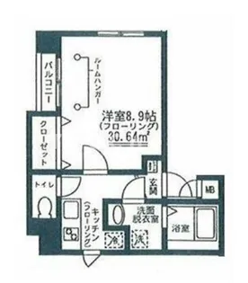 レジデンツパーク【2階】の間取り