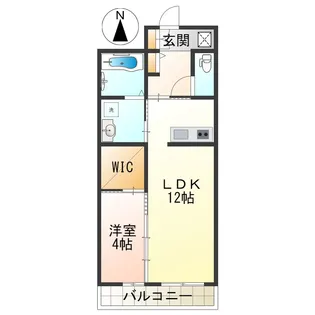 ボルツIII【1階】の間取り