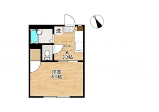 シャーメゾン グランドール西久保【1階】の間取り