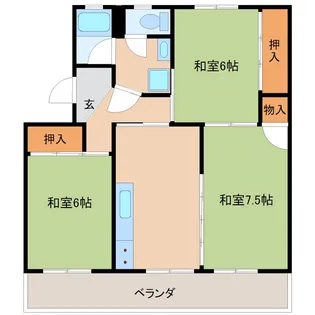 西村ビル【2階】の間取り