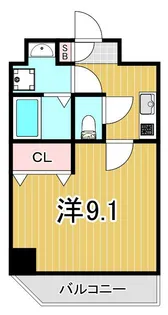 アルファコート綾瀬2【5階】の間取り