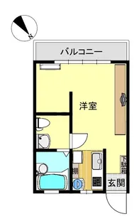 バンハウスA棟【2階】の間取り