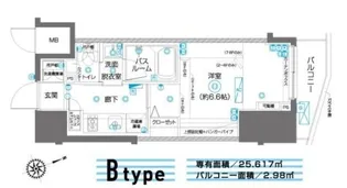 ZOOM駒込【7階】の間取り